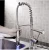 Import CE approved high quality 3-way brass spring loaded led kitchen sink mixer tap faucets from China