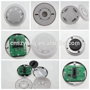 CE qualified best sale 4 wired Smoke Detector Alarm, system sensor 12V traditional smoke detector