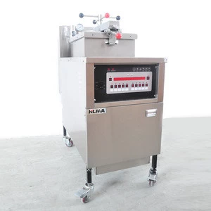 CE Stainless steel KFC industrial commercial chicken gas electric deep pressure fryer