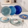Ceramic dishes set plates porcelain dinner sets restaurant crockery dinnerwares set
