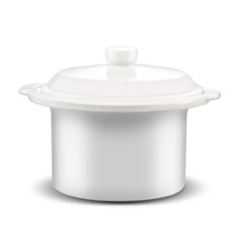 Ceramic stew pot slow cooker Pressure cooker with ceramic pot 2 in 1