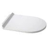 Ceramic UF plastic white wall hanging toilet seat cover in stock