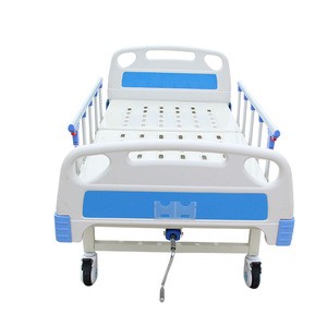 Cheap 1 Crank Manual Medical Hospital Patient Bed Position Hospital Bed Price