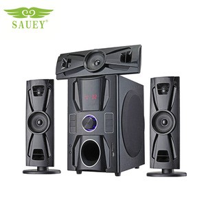 Cheap 3.1 home theatre system loud speaker 80 watts with amplifier subwoofer