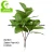 Import cheap artificial leaves decorative zebra leaves for sale from China