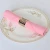 Import Cheap fancy polyester plain dyed blush pink table napkins from China