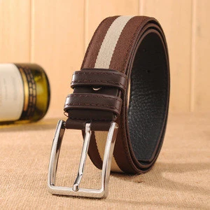 Cheap fashion canvas belt for men, Fabric Belts Wholesale
