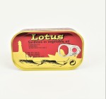 Cheap Price Canned Sardines in Vegetable Oil 125g Factory