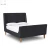 Import Cheap simple design bedroom furniture set single beds modern from China