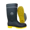 Cheaper PVC safety gumboots made in china CE standard steel toe safety PVC boots