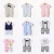 Import Chic Baby rompers summer clothes cotton material baby one-piece suit from China