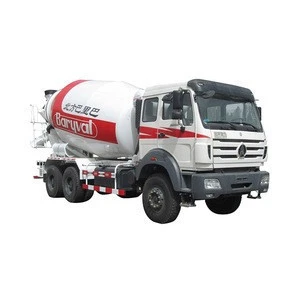 CHINA BEIBEN Brand V3 Series 10CM New 6 Wheel 6 X4 Concrete Mixer Truck
