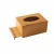 Import China factory custom all size facial rectangle square wood tissue box from China