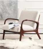 China factory wholesale sofa chair with armrest living room chair