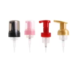 China hot sell small 43mm plastic liquid soap dispenser pump foam pump for cosmetic plastic bottle packaging