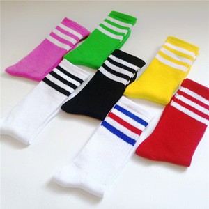 China Stockings Factory OEM Young Ladies Winter Boot Socks 100% Organic Cotton Knit Pink Stockings