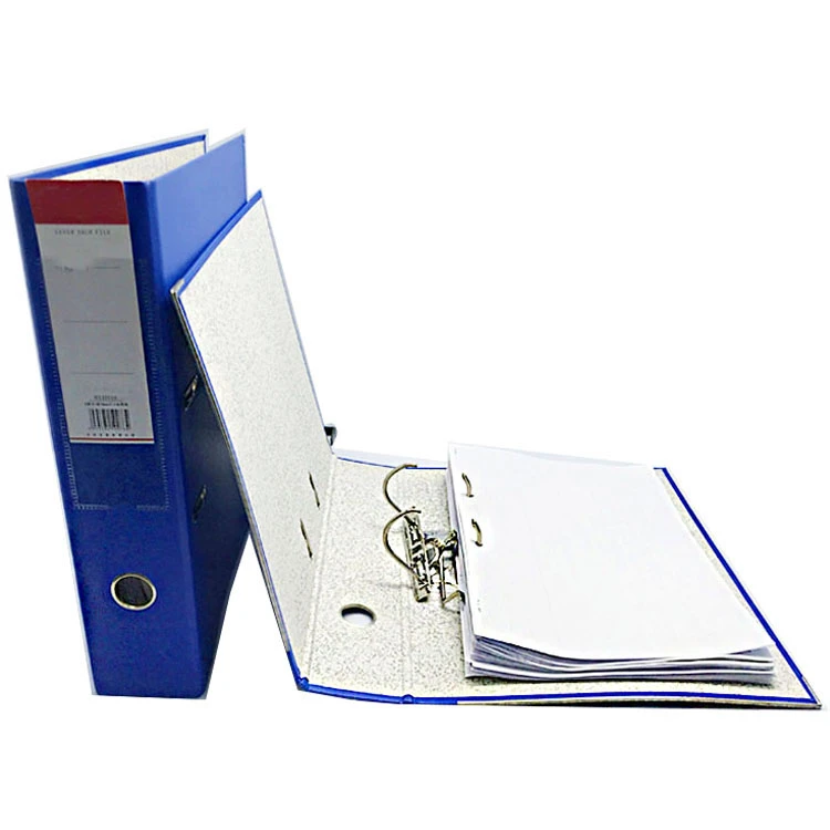 China Supplier Factory Price Wholesale Cardboard Hardcover A4 Fc Custom Lever Arch File With Ring Binder For Office School
