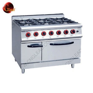 China supplier stainless steel restaurant gas cooking range prices