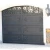Import China top manufacturer customize fire rated garage doors black aluminium wrought iron garage door from China