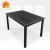 Import Chinese Style Metal Poly Wood Chair Oval Plastic Restaurant Modern Dining Table Set from China