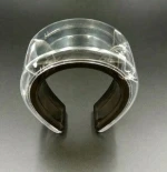 Circle Plastic clear watch display boxes