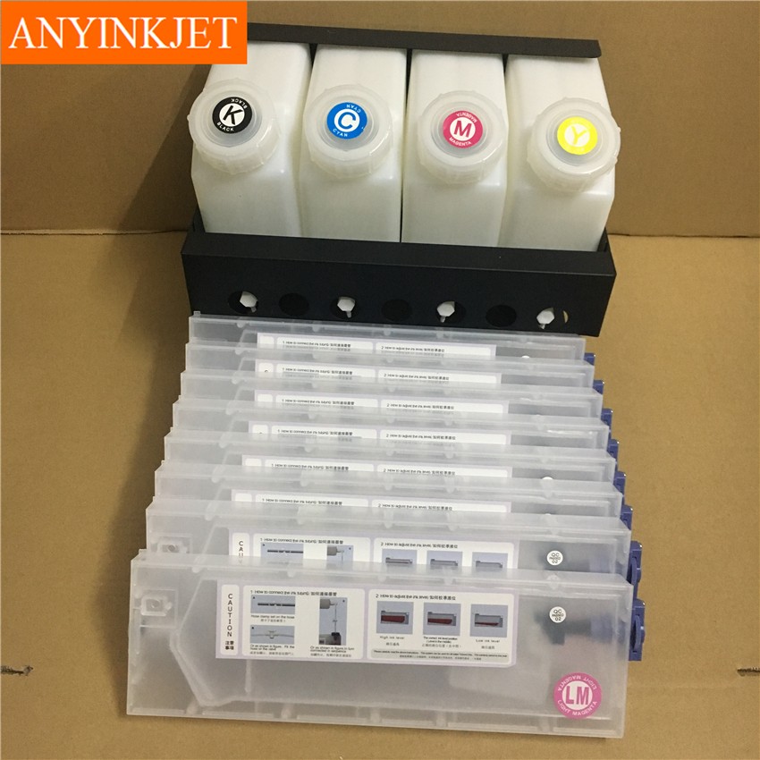 Ciss ink system for Roland VS640 VS420 Mutoh RA640 etc vertical cartridge printer double 4color
