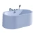 Import Classic endless pool with drainer glass bath tubs fiber shower oval used bathtub sizes park from China