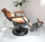 Import Classic vintage heavy duty back reclining salon chair antique brown mens all purpose barber chair from China
