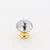 Import Classical Metal Aluminum Drawer Pulls Handles, European Style plated color Cupboard Lock Handle Parts from China