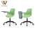 Import classroom furniture five-star stool training chair high school student chairs with worksurface from China