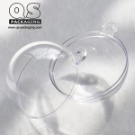 Clear Plastic bath bombs mold soap sphere mold ball making DIY