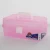 Import Clear Plastic Mini-Two Tray Art Supply Craft Storage Tool Box from China
