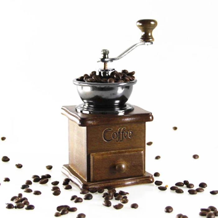 coffee grinder antique coffee grinder burr manuel coffee grinder ce on hands