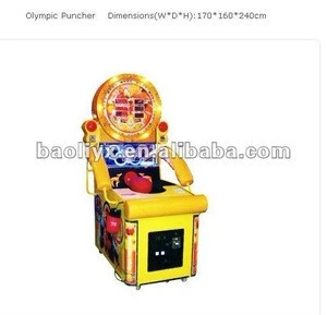 coin acceptor boxing game machine