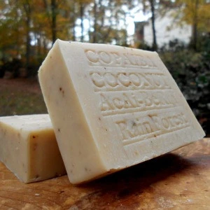 cold process organic soap with Natural Coconut Oil