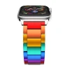 Color-Mixed Metal Watch Bands for Apple Watch 44mm 40mm Series 5 Series 4