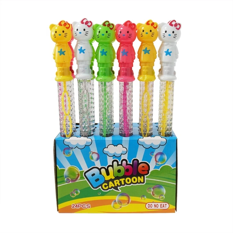 Colorful 60ml Cartoon Bubble Stick Water Wands Toys