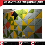 Colorful Decorative Polyester Fiber Acoustic Wall Panel