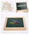 Import colorful wooden educational box early learning math toy for kids from China