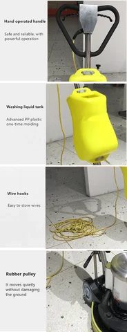 Buy Commercial Multifunctional Floor Scrubbing Machine For Hotel Carpet ...