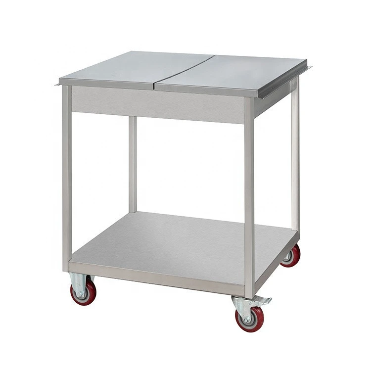 Commercial stainless steel seasoner Trolley spices Cart for Restaurant Hotel Kitchen