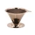 Cone filter coffee pour over dripper coffer