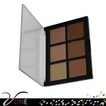 contour palette with private label 6 colors cosmetic concealer for perfect skin