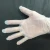 Import cornstarch made biodegradable compostable disposable plastic pe food handling gloves clear from China