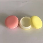 cosmetic clear plastic cosmetic jar,plastic jar, 5g round cosmetic jar PP Cosmetic container 10ml eye Cream Jar
