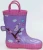 Import cow print rain boots with loop wellie boots wholesale fashion wellington boot from China