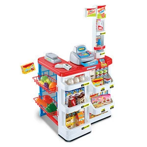 CPSTOYS Kitchen supermarket toys 1 piece with trolley for pretend play for sale