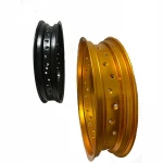 CQJB  Wholesale Price 12  14 16 17 18 21 Inch Motorcycle aluminum front and rear wheels rims