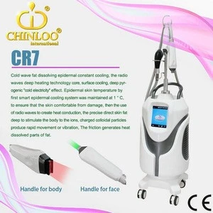 CR7 fashional multi RF+Laser Facial Care Freeze Fat Therapy equipment