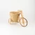 Import Creative Handmade Bicycle Woven Natural Rattan Wicker Basket Bread Fruit Basket Wine Rack ZL051 from China